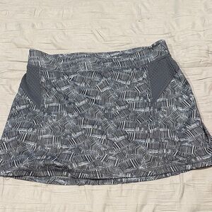 Champion Gray Geometric Athletic Skort